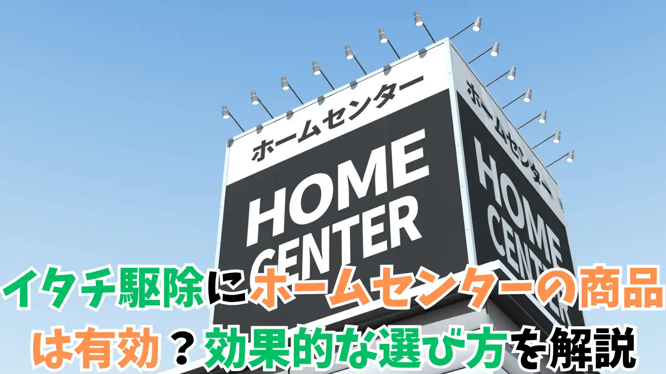 イタチ駆除にホームセンターの商品は有効？効果的な選び方を解説 タイトル画像